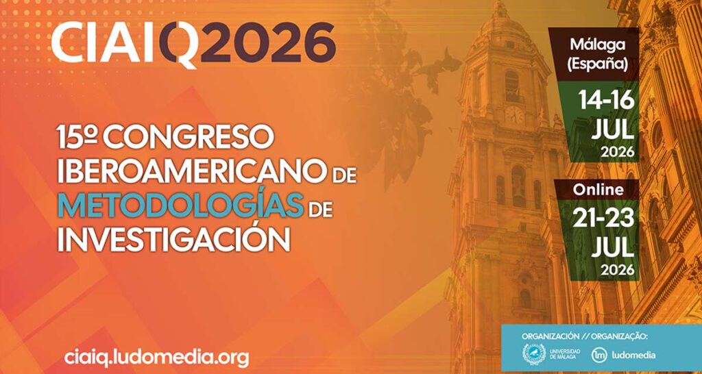 Banner 15º Congresso Ibero-Americano de Metodologias de Investigação (CIAIQ2026)